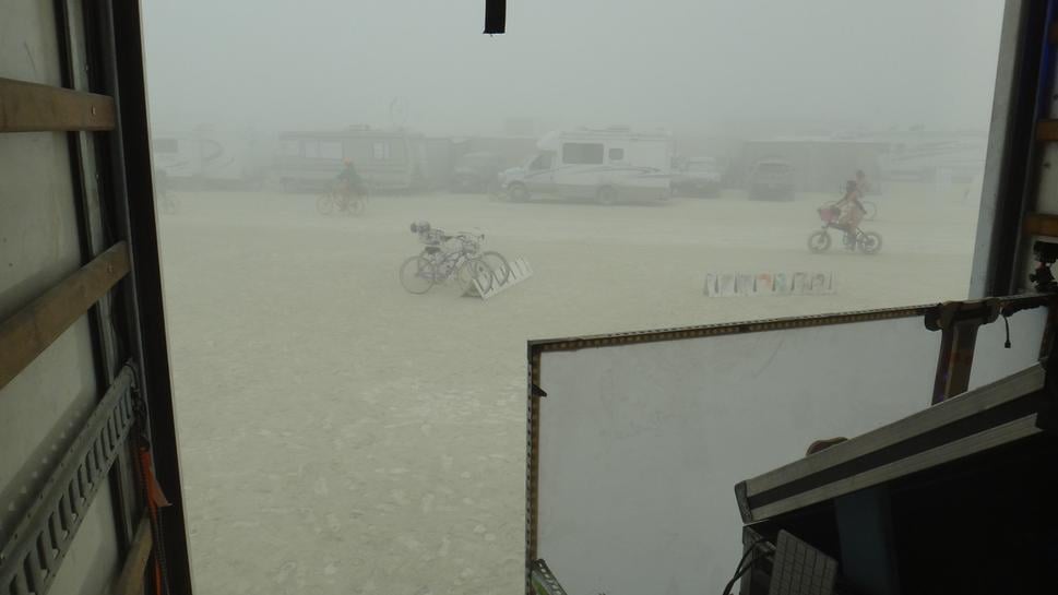 Visibility is dropping